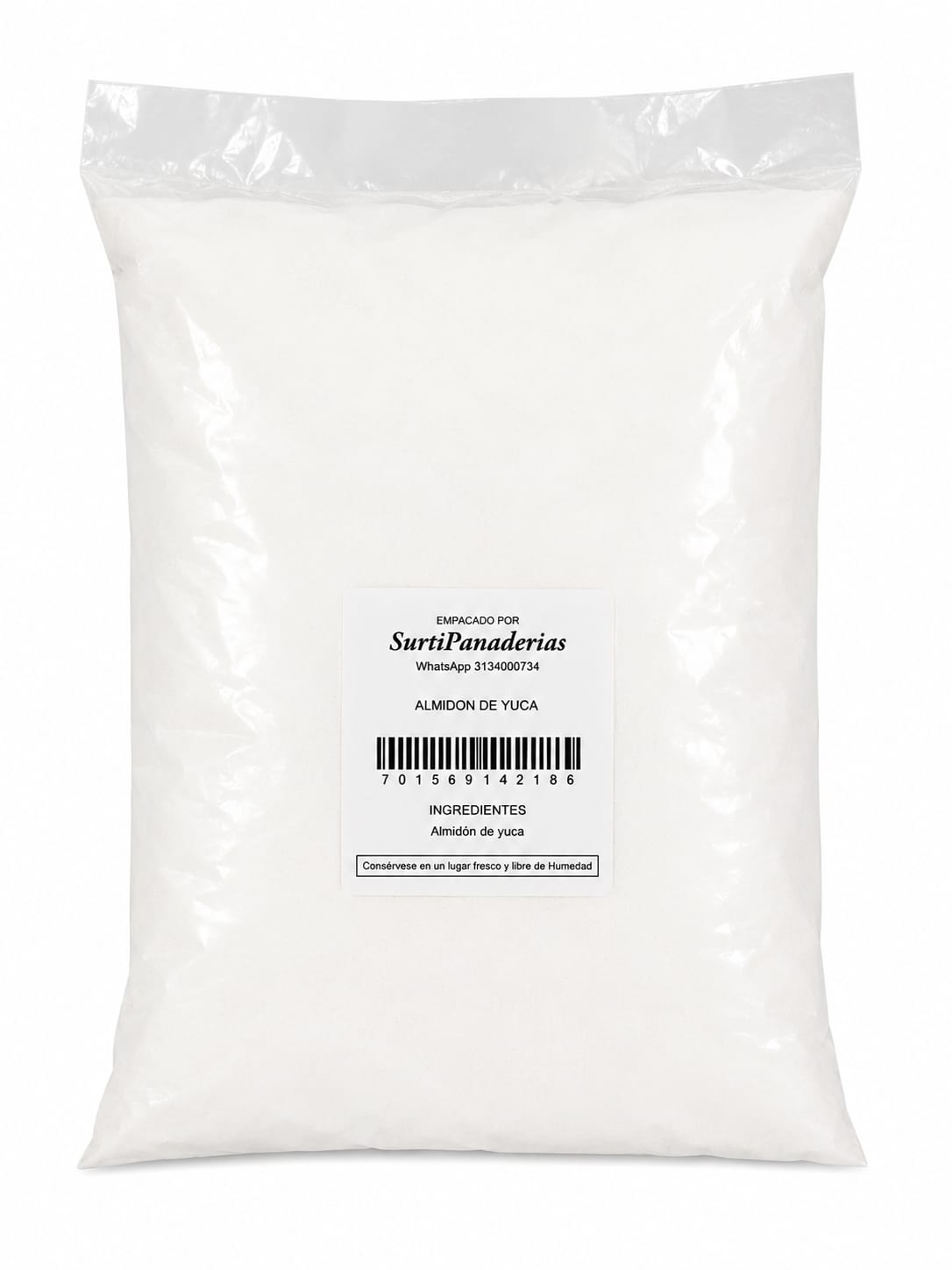 ALMIDON DE YUCA EXTRA 500 GR