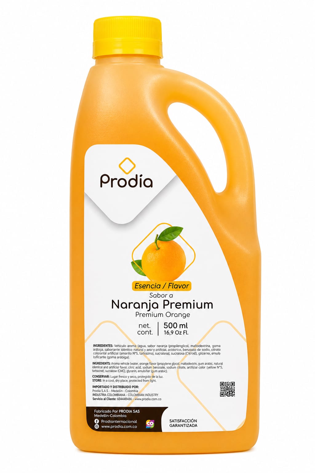 ESENCIA SABOR A NARANJA 500 ML