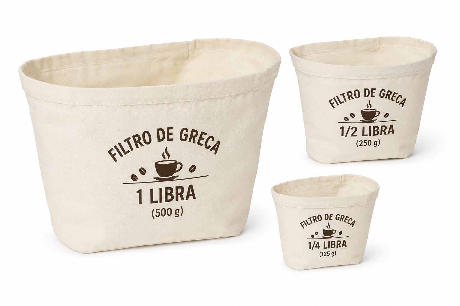 FILTROS GRECA 250 GR