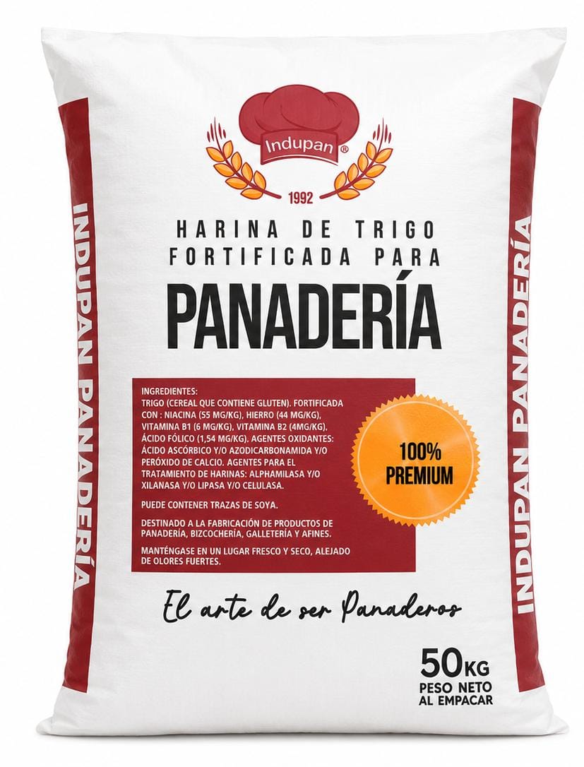 HARINA DE TRIGO INDUPA 50 KG